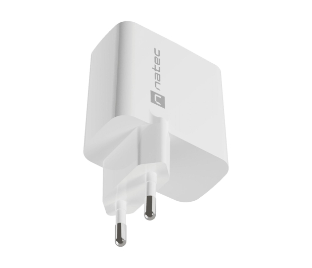 Natec RIBERA GAN 1X USB-A + 1X USB-C 45W BIAŁA - 1480428 - zdjęcie 3